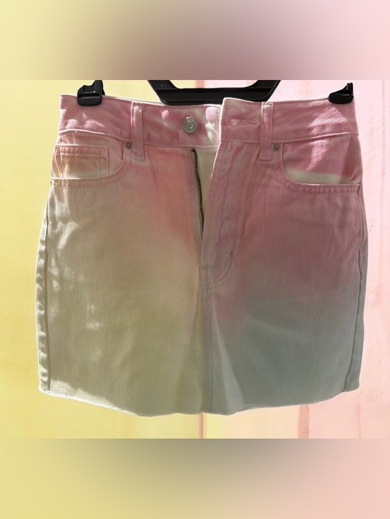 PacSun Dresses & Skirts - PacSun Multicolored Denim Skirt NWOT